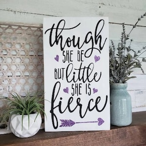 God is within her she will not fall wood sign  I  Girls nursery sign  I  home and living  I  wall hangings  I  wood signs  I  wood wall art