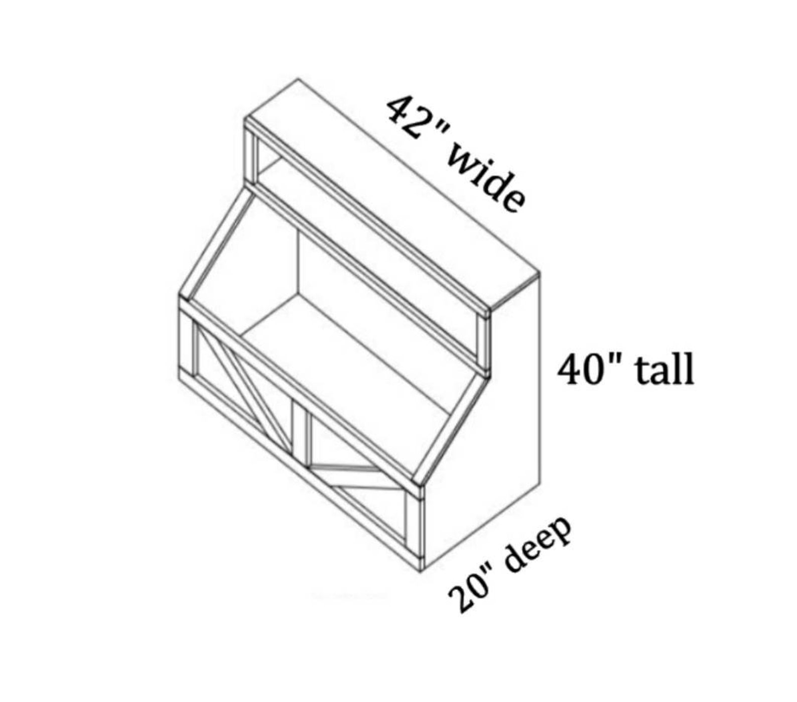 Wood Toy Chest Plans I TOY PLANS I DIY Wood Storage I Toy Etsy