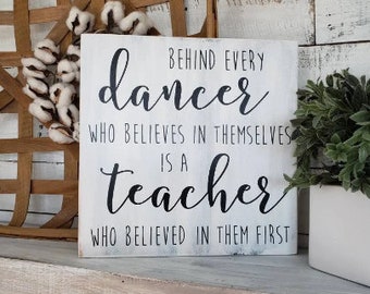 Dance wood sign I  Dance teacher gift I  Dance sign I  Dance I   Dance teacher I  ballet  I   jazz I  tap dance I  dancer decor  I wood sign