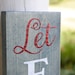 Let Freedom Ring Wood Sign I Freedom Sign I Porch Sign I Patriotic ...