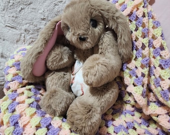 Personalised handmade baby animal - customisable weight, colors and animal