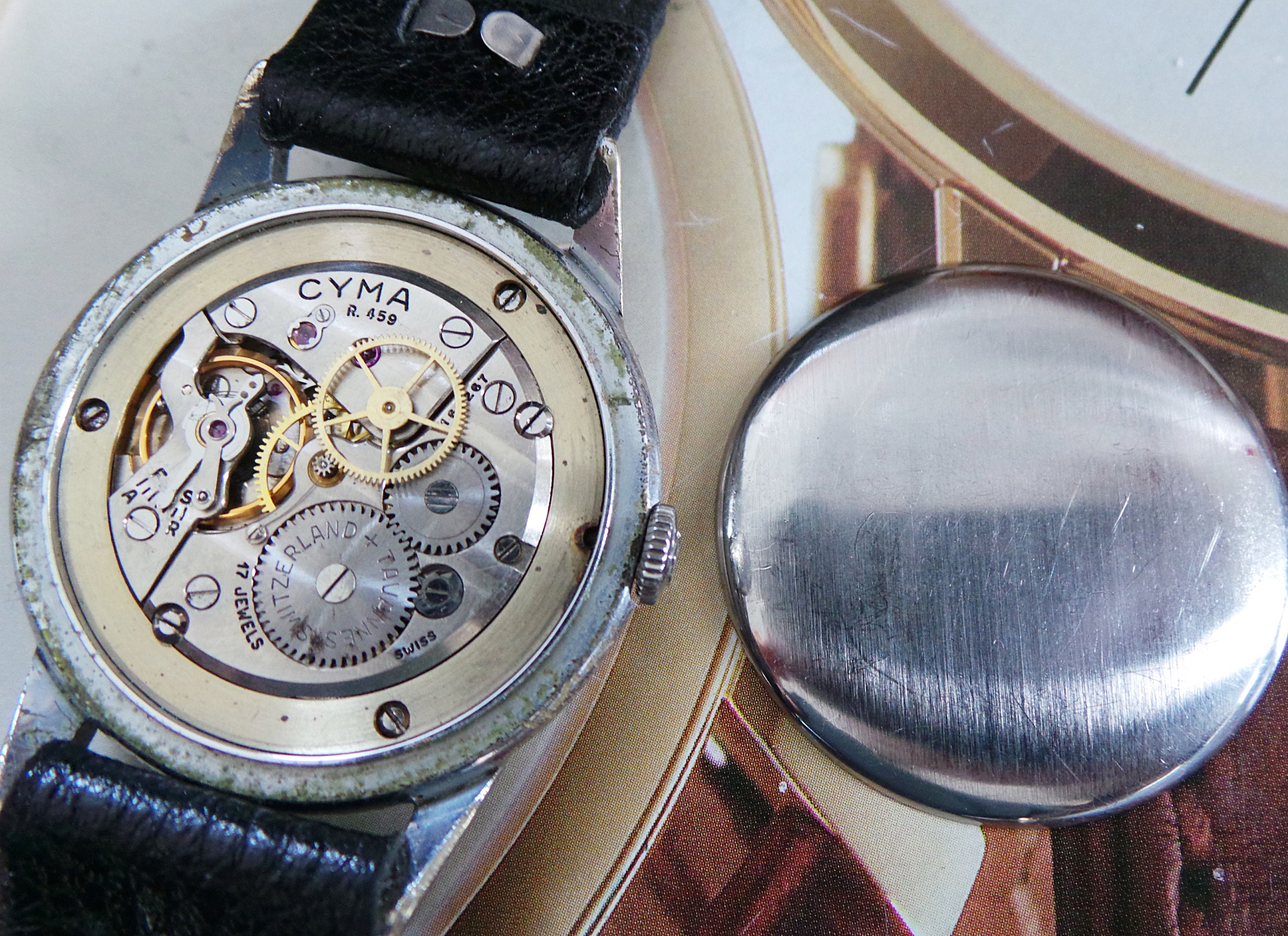 Cyma Cymaflex Gents Swiss Made Vintage Watch C1950 - Etsy Cyma Cymaflex Gents Swiss Made Vintage Watch C1950 - Etsy