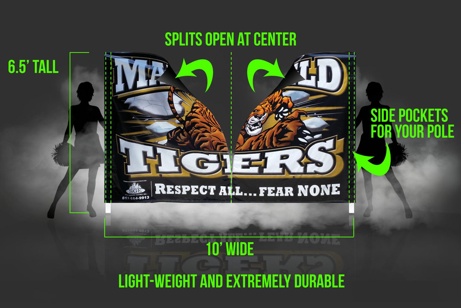 BreakAway Banner 10'x5' Etsy