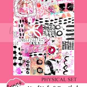 Technique mixte pour collage, feuille de déchirement, fourrage pour collage, papier de journalisation artistique n° 10 *** COPIE IMPRIMÉE PHYSIQUE ***