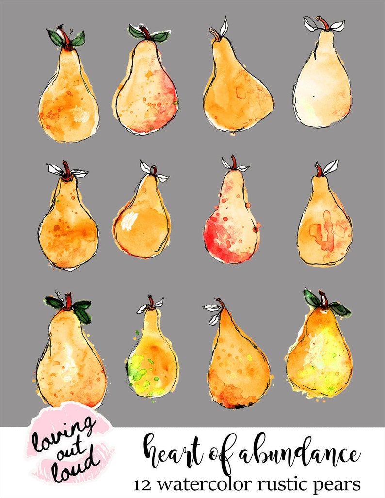 Autumn Digital Printable Pears Devotional Bible Art Journaling Etsy