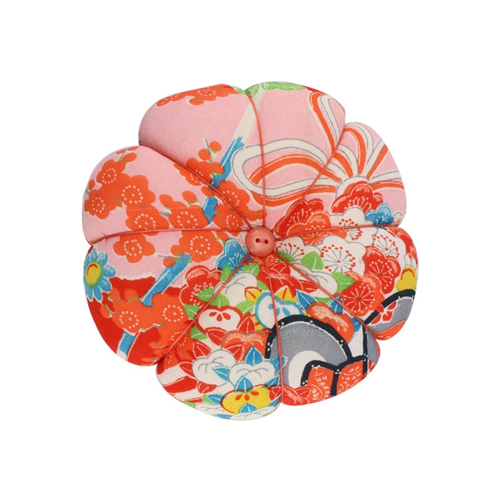Japanese pin cushion handmade pin cushion silk kimono fabric Etsy