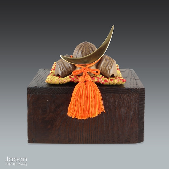ヴィンテージ ブロンズ製 侍兜 伊達政宗 スタイル - Etsy 日本