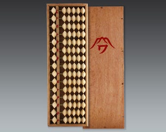 Vintage Japanese Soroban Abacus Gift: Nihonbashi Bonito Shop Decor