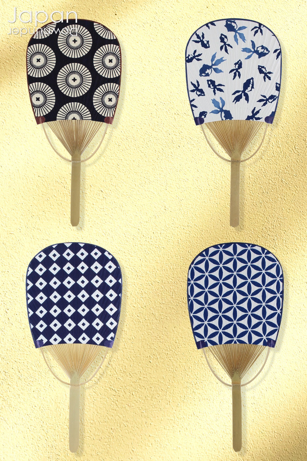 Uchiwa Fan Japanese Hand Fan Tenugui Hand Fan Umbrella Etsy UK