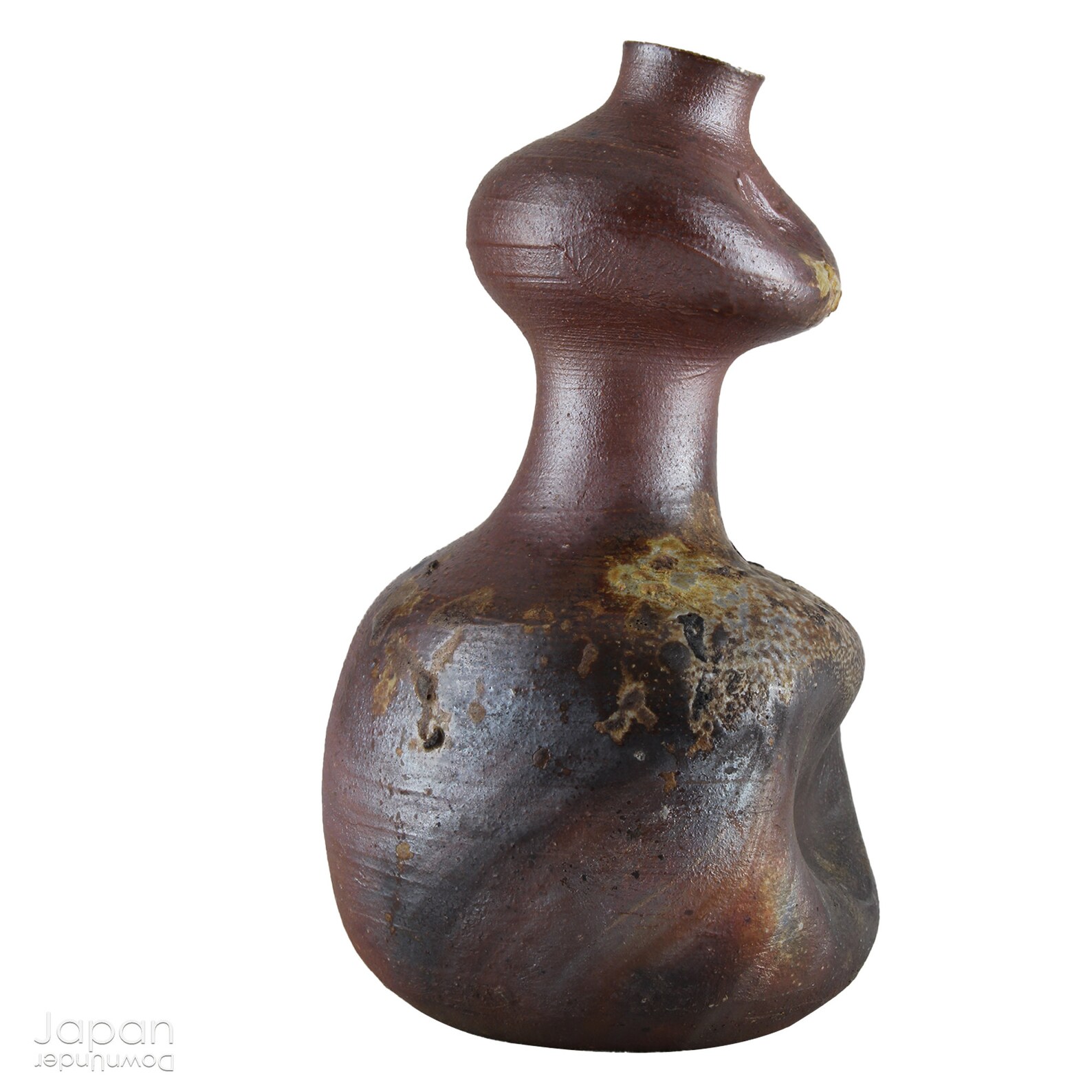 Vintage Japanese Bizen Gourd Sake Bottle Bizen Tokuri Bizen Etsy