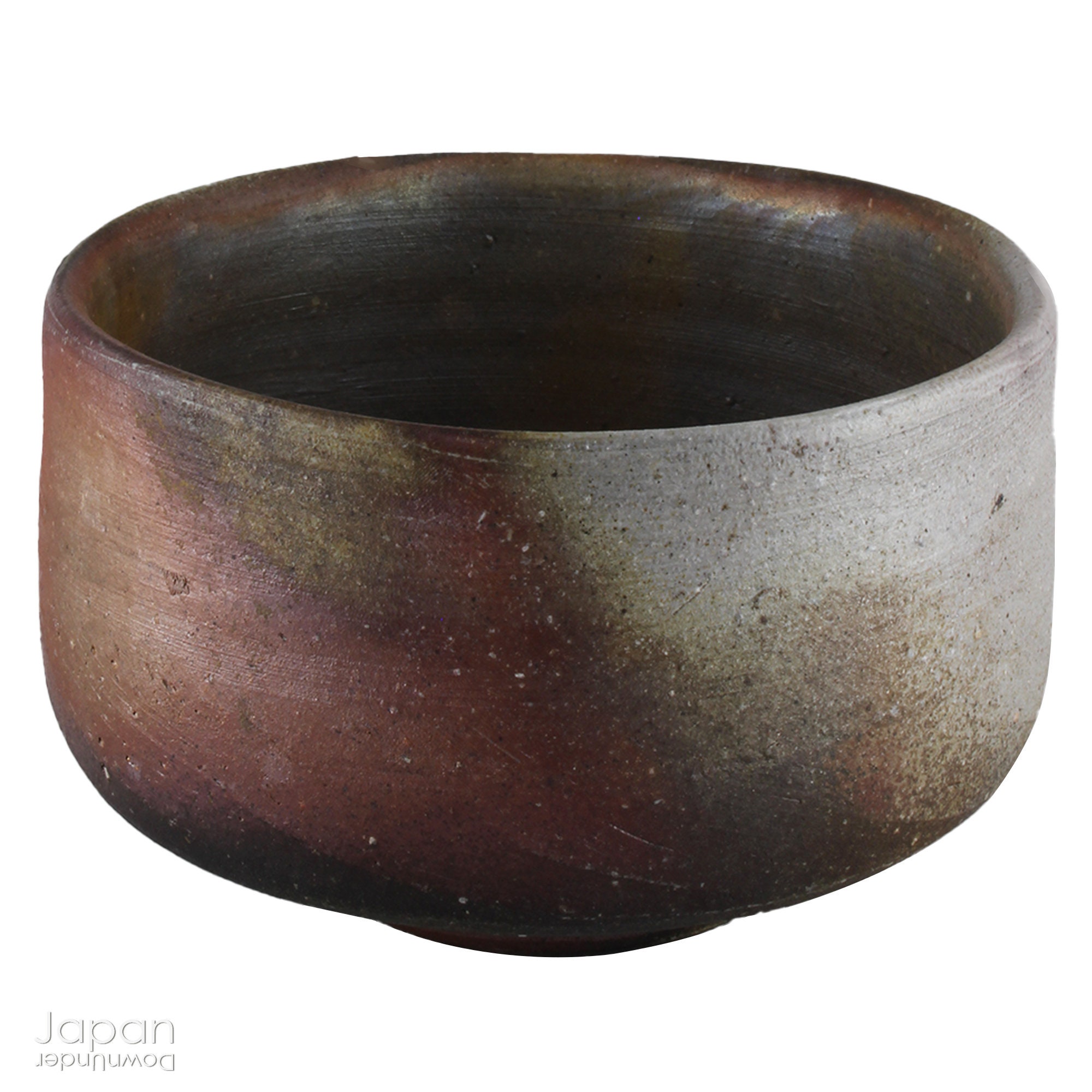 Bizen Matcha Tea Bowl, Vintage Japanese Bizen Matcha Chawan