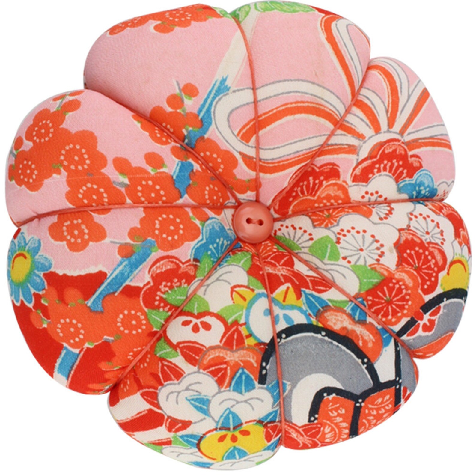 Japanese pin cushion handmade pin cushion silk kimono fabric Etsy