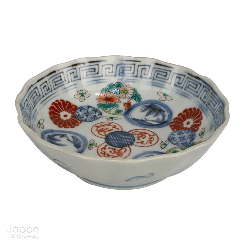 Pair of Antique Ko Imari Bowls Japanese Antique Imari Ko Etsy