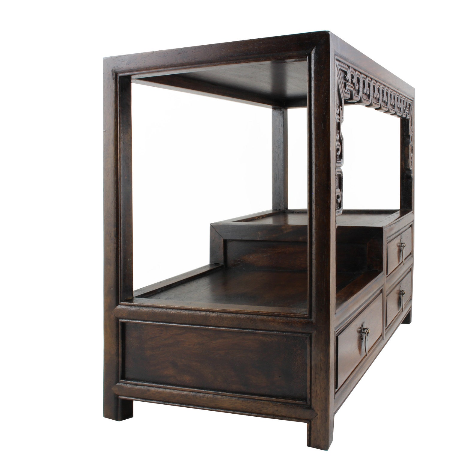 Vintage Wooden Flower Display Stand Tea Ceremony Flower Etsy