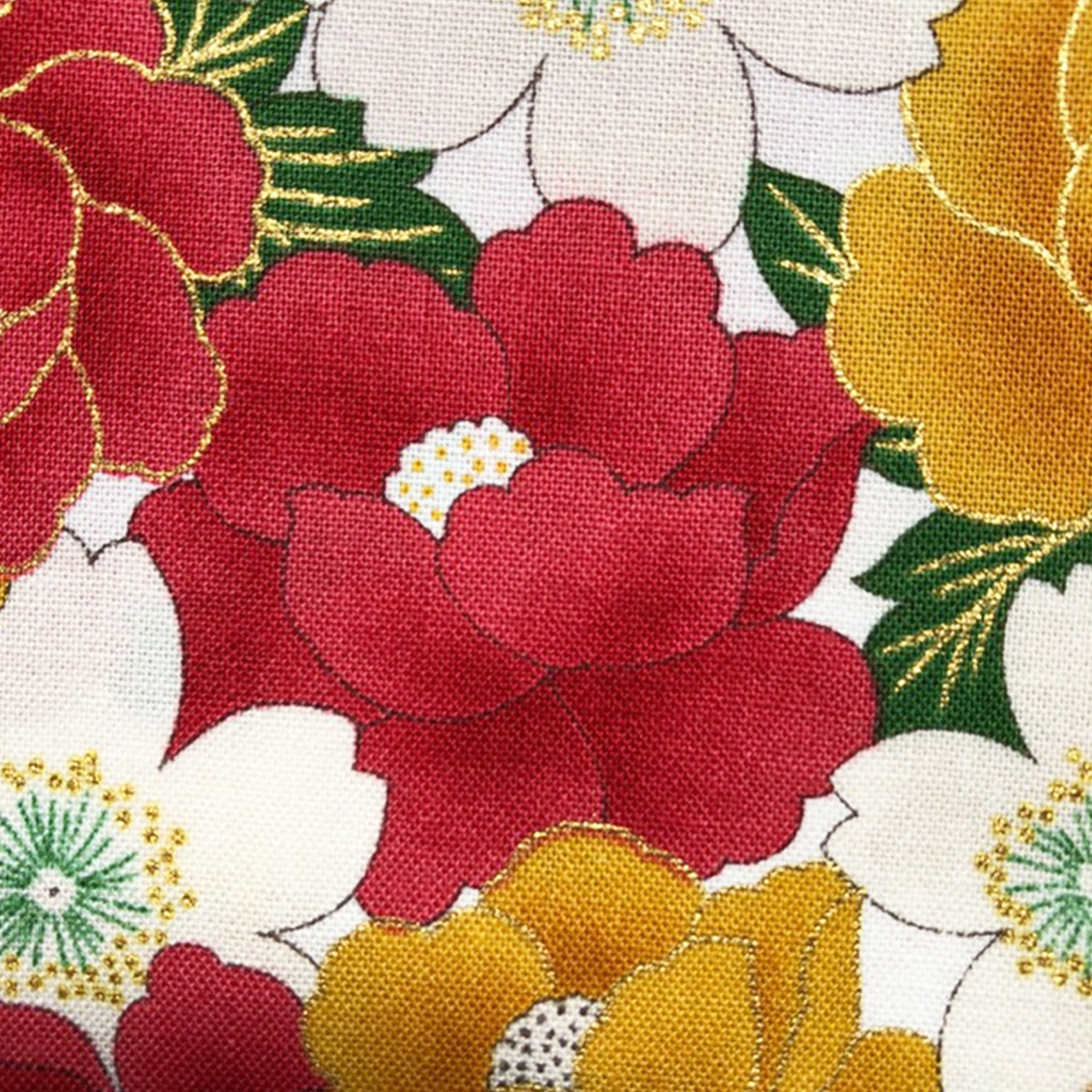 Japanese fabric japanese cotton cherry blossom print | Etsy