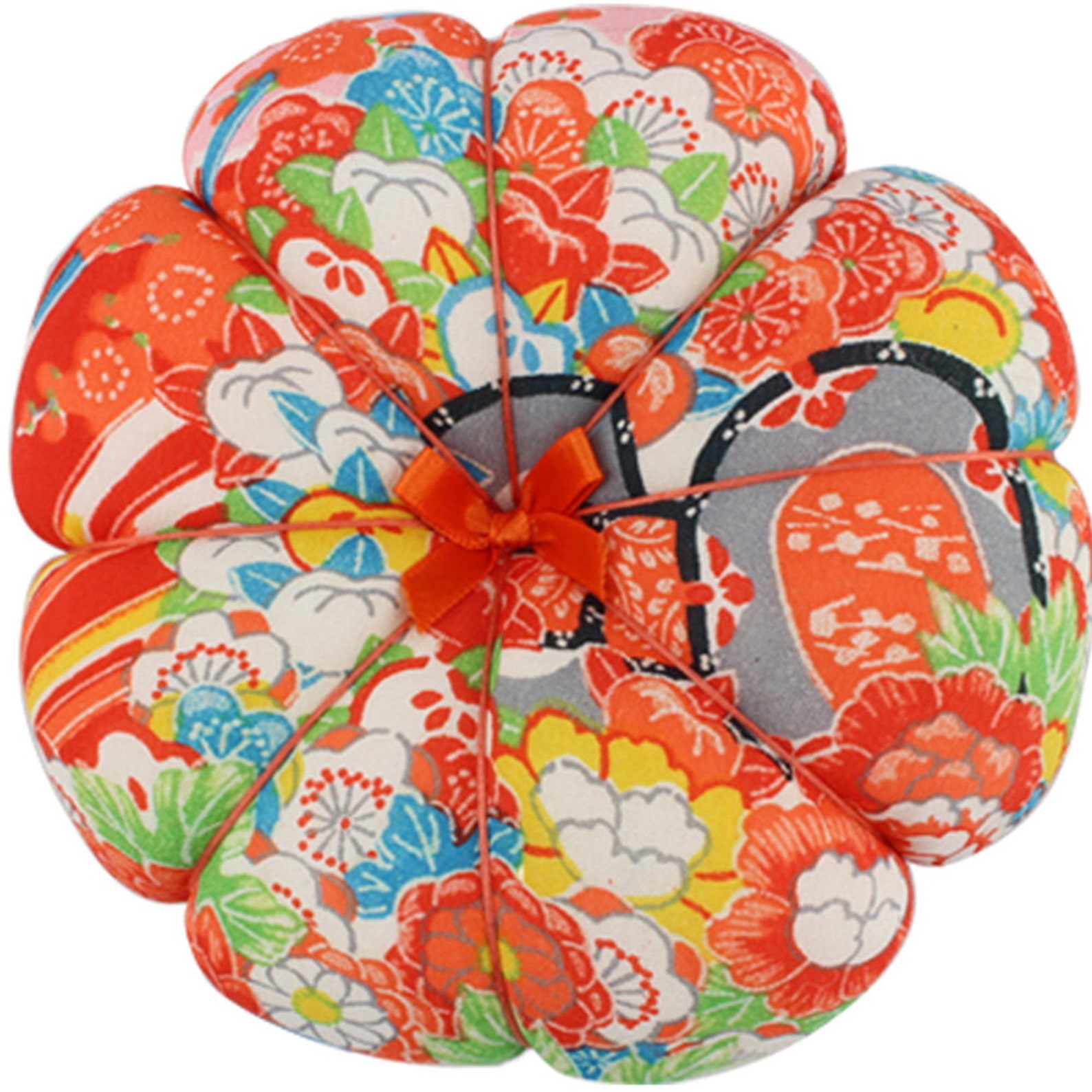 Japanese Pin Cushion Handmade Pin Cushion Silk Kimono Fabric Etsy