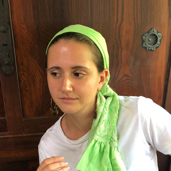 obiage, silk headscarf, japanese shibori silk head
