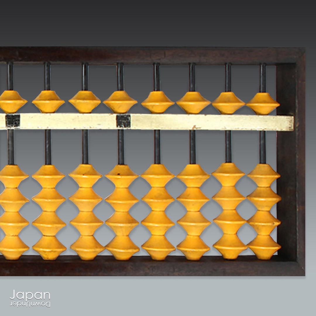 Buy Japanese Antique Extra Large Classroom Abacus With Yellow Wood