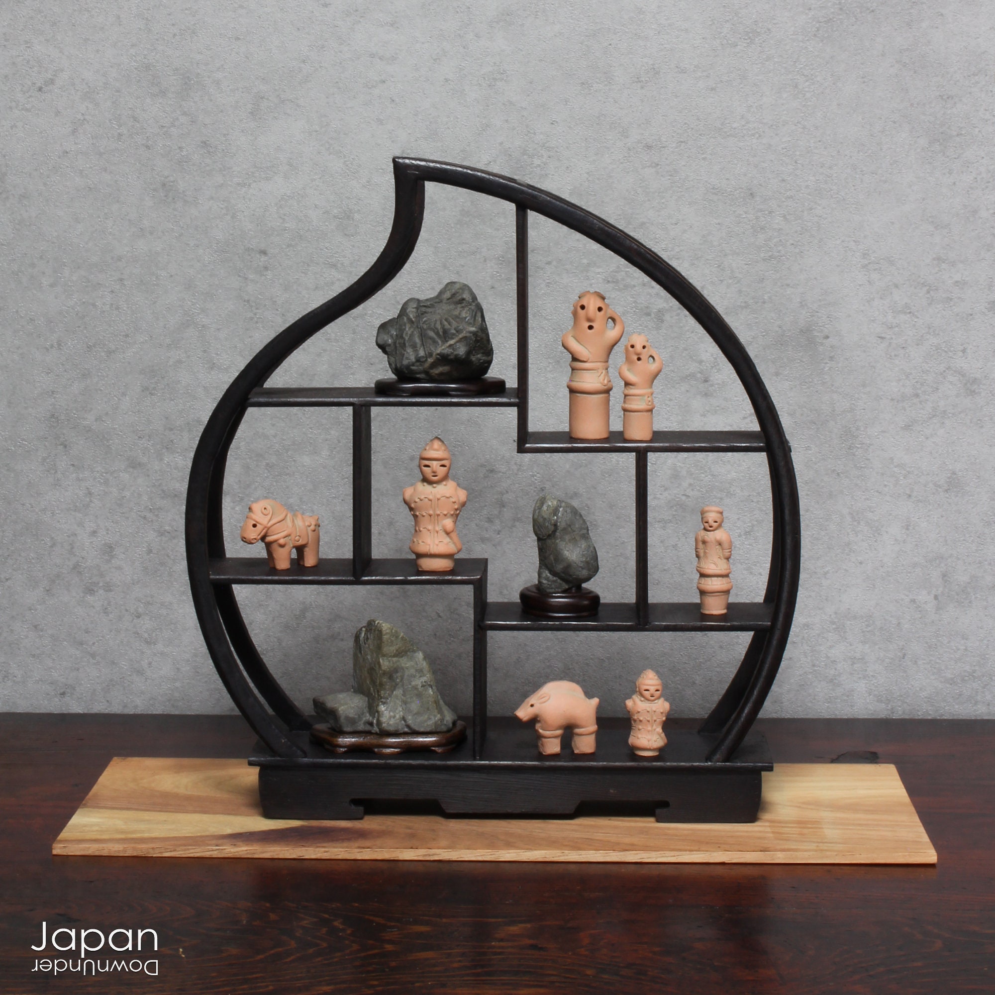 Miniature Japanese Terracotta Grave Figurines - Historical