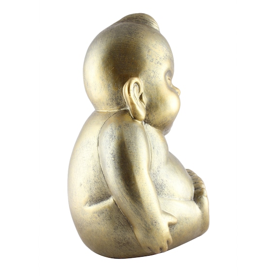 Unique Vintage Inspired Medium Clay Billiken - Japanese God Unique Vintage Inspired Medium Clay Billiken - Japanese God