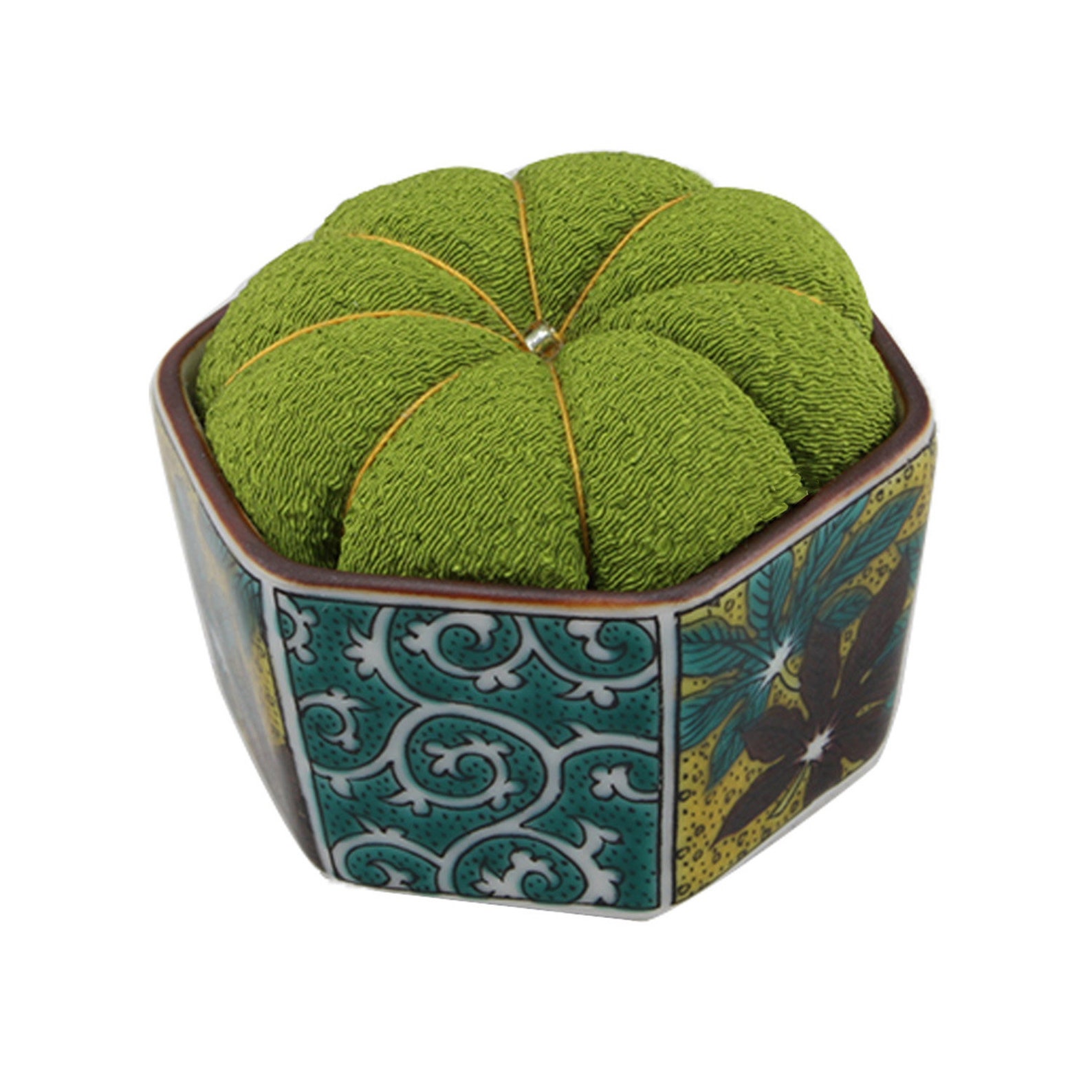Japanese pin cushion chirimen fabric pin cushion japanese Etsy