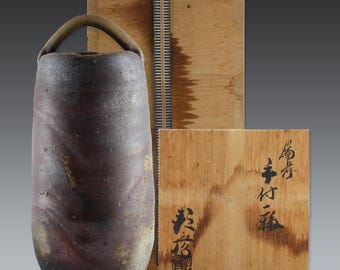 瓢箪形備前焼花瓶 瓢箪形備前焼花瓶