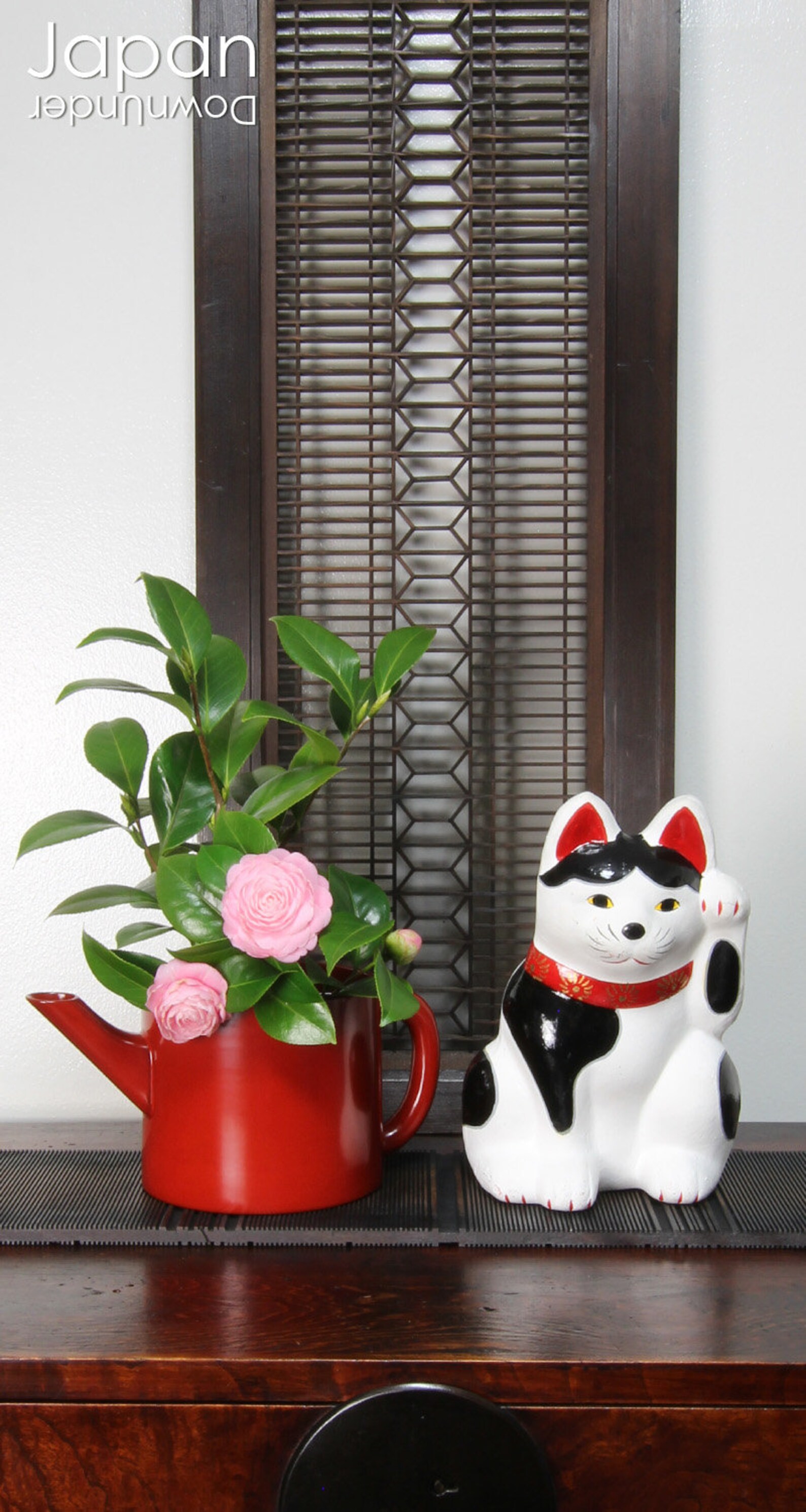 Japanese manekineko japanese clay cat beckoning cat ...