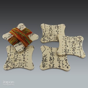organisateur de fil sashiko, organisateur de fil japonais, canette de fil à broder