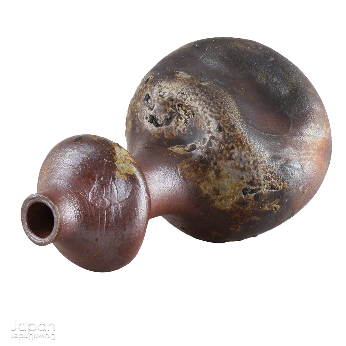 Vintage Japanese Bizen Gourd Sake Bottle Bizen Tokuri Bizen Etsy