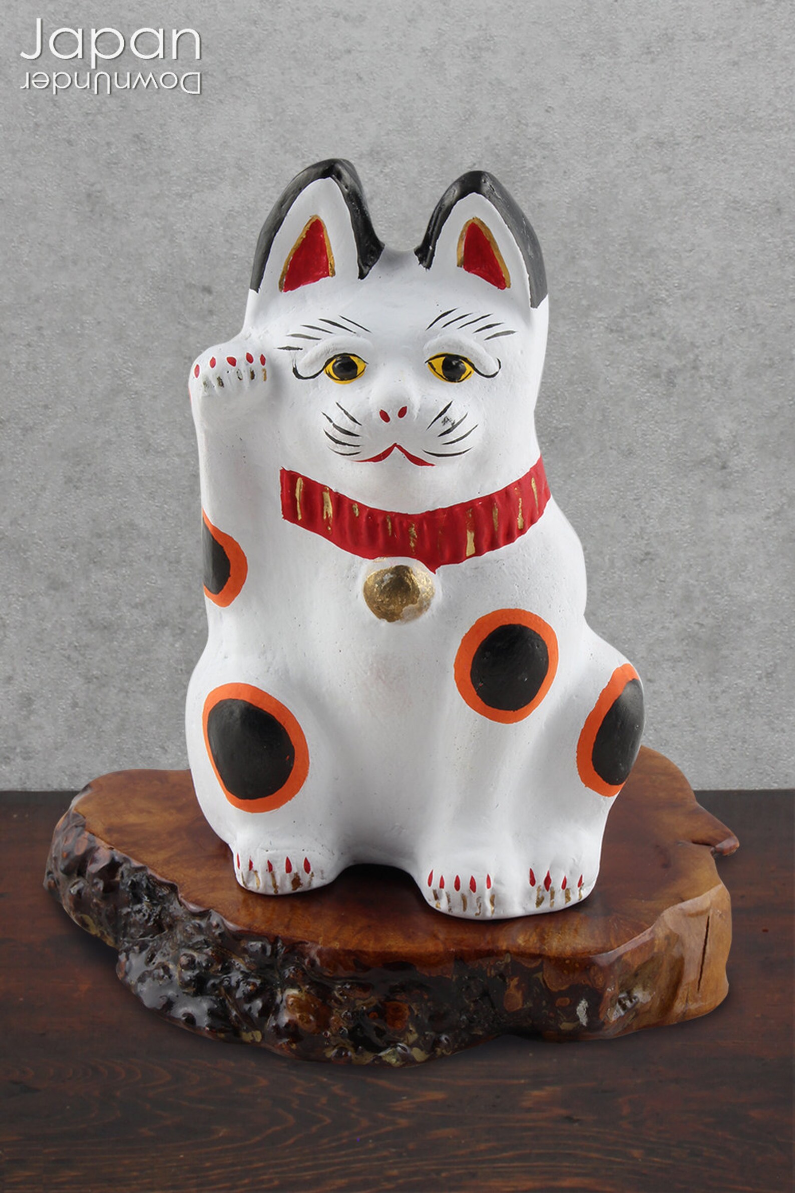 Japanese Manekineko Japanese Lucky Cat Japanese Lucky Charm Etsy