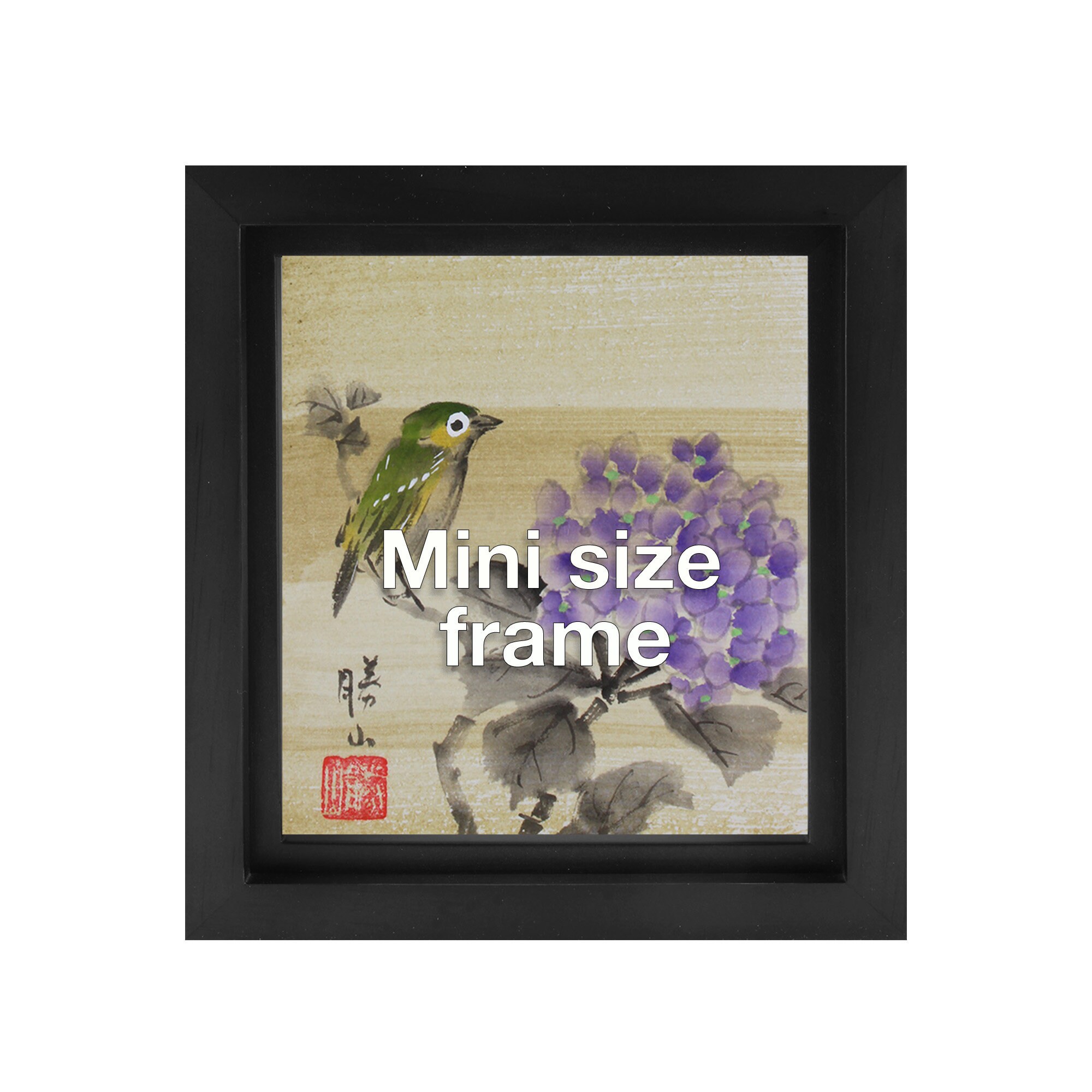 Shikishi frame shikishi board japanese frame glass cover Etsy