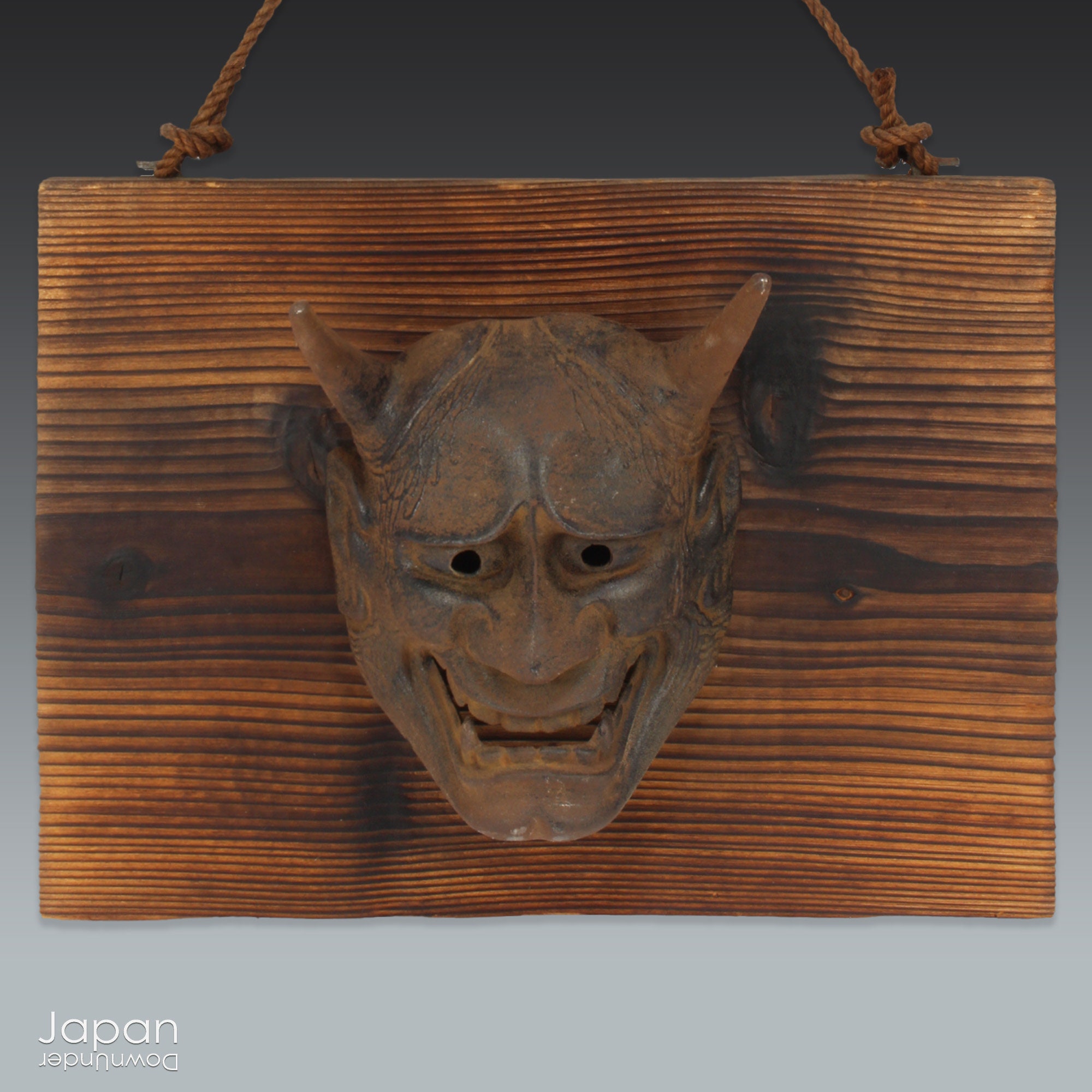Wood Hannya - Etsy
