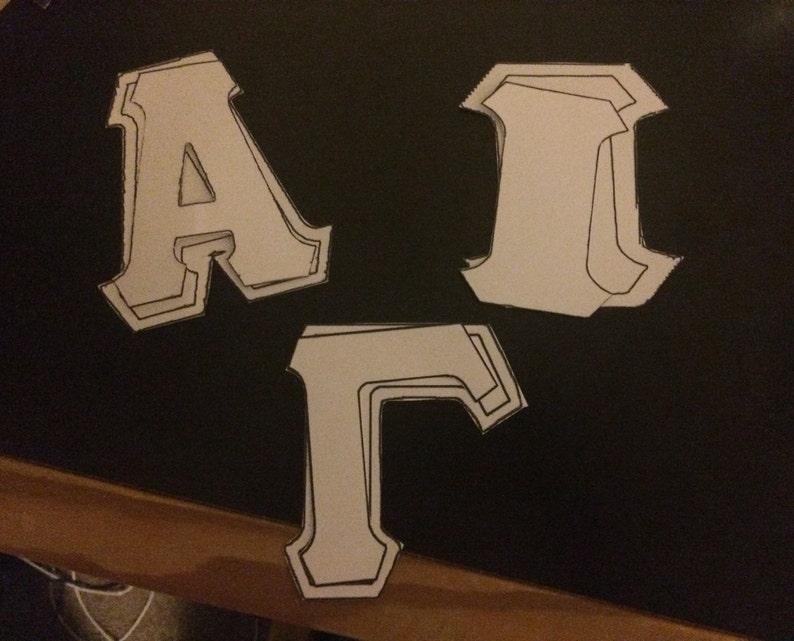 Traceable Greek Letter Stencils LETTRESQ traceable-greek-letter-stencils-lettresq