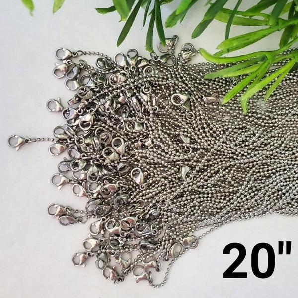 Steel Ball Chain Etsy