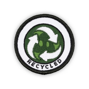 Adulting Merit Badge Embroidered Iron-On Patch (Recycled) Designed For Life&#39;s Noteworthy Achievements
