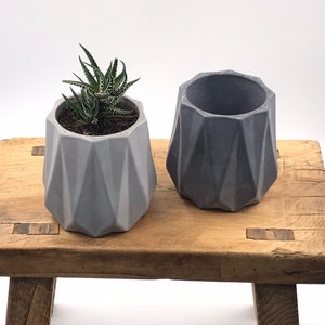 Concrete Planter Plant Pot Utensilo Mug Pot image 7