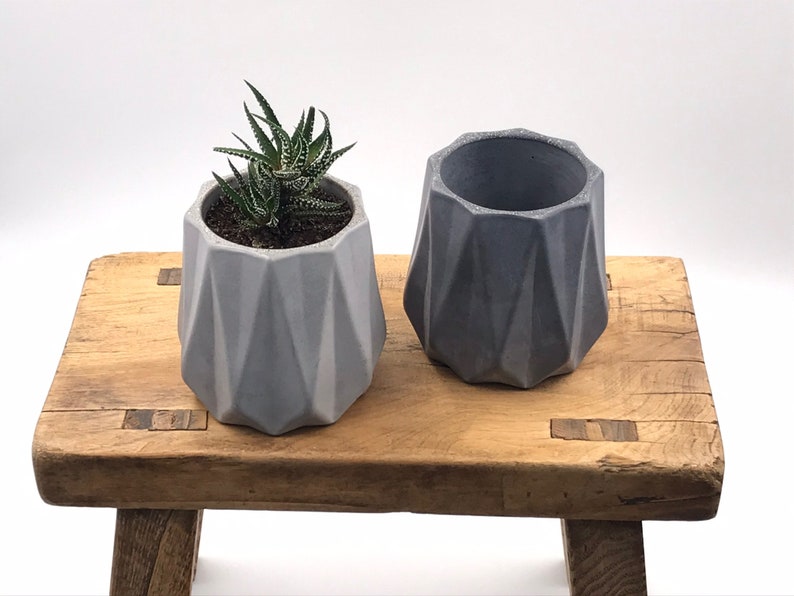 Concrete Planter Plant Pot Utensilo Mug Pot image 7