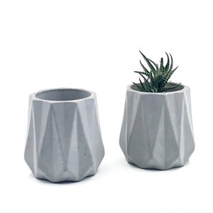 Concrete Planter Plant Pot Utensilo Mug Pot image 4