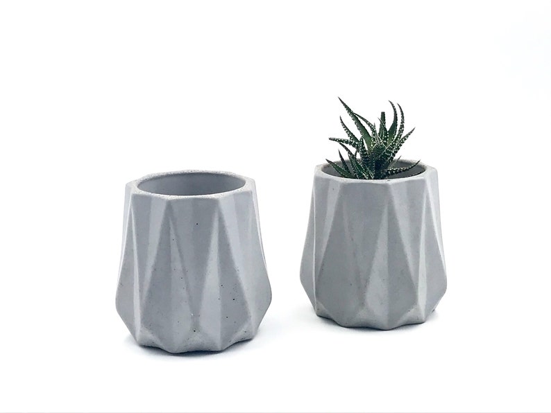 Concrete Planter Plant Pot Utensilo Mug Pot image 4