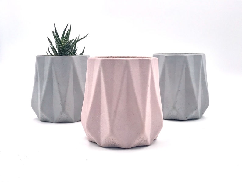 Concrete Planter Plant Pot Utensilo Mug Pot image 3