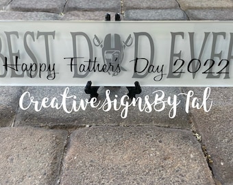 Best Dad Ever Las Vegas Raiders Gift 2025 / Raider Nation Decor /Football Dad Gift /Father’s Day & Christmas 2025 Raiders Fan Gift