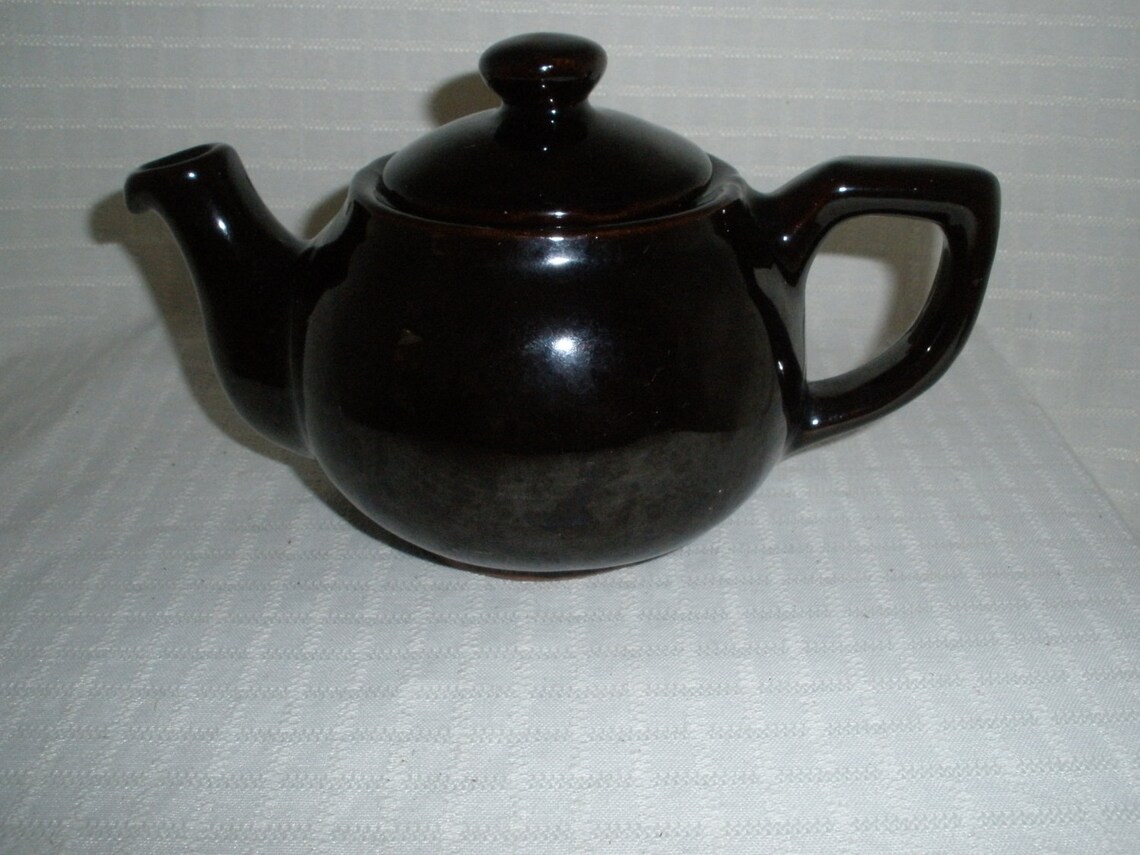 Royal Canadian Ceramic Teapot Vintage 1960's Art Pottery Etsy