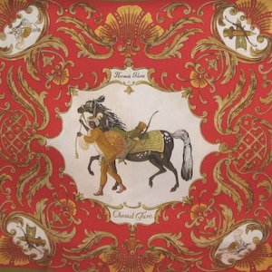 HERMES PARIS - Cheval Turc. - Made in France - Authentisch - Vintage Schal!!! HERMES - Einzigartig - Türkisches Design - 100% Seide Quadratischer Schal, Schal