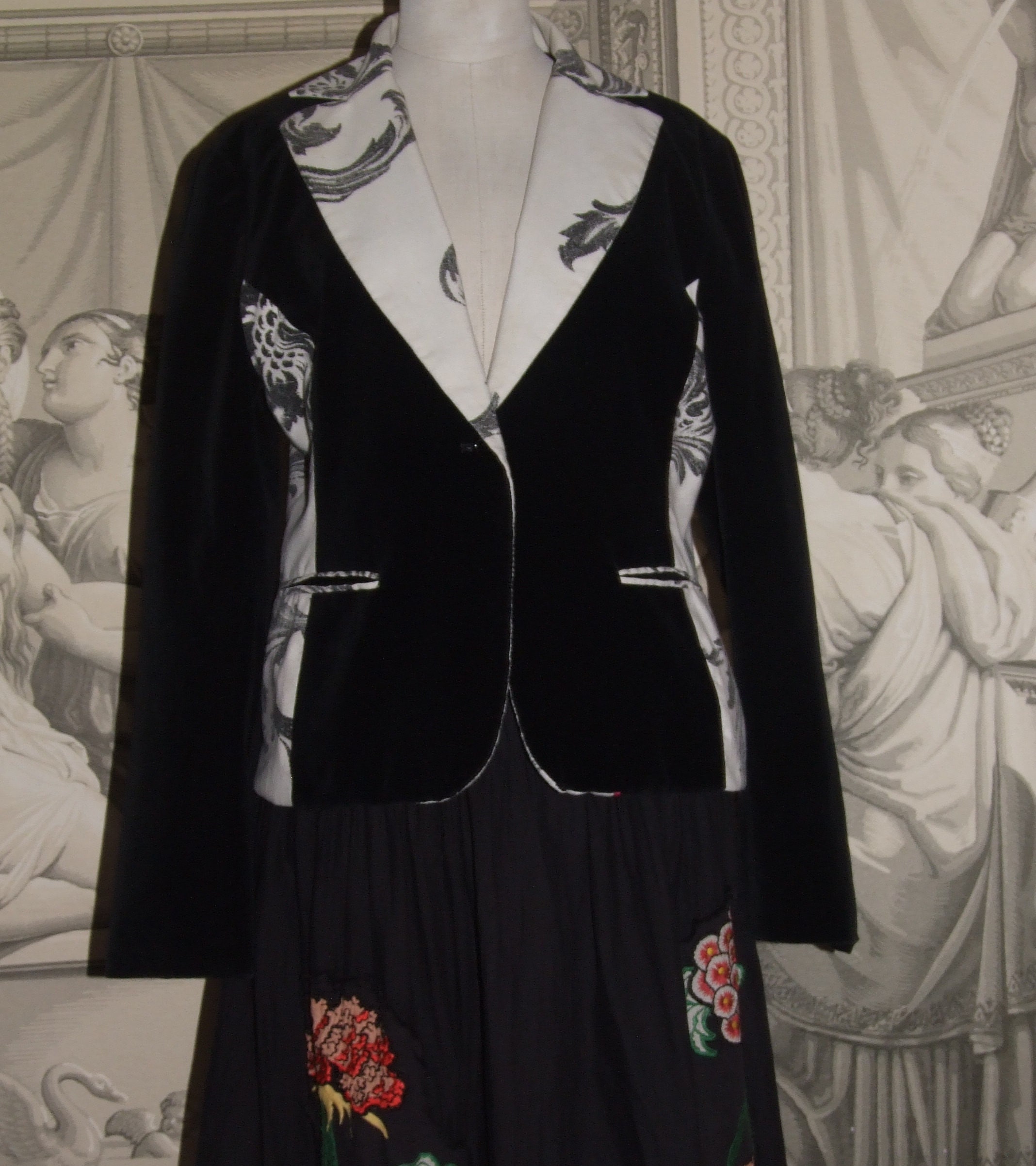CULTISH! ARTISTIC! Rare! Vintage Jacket! St.-martins