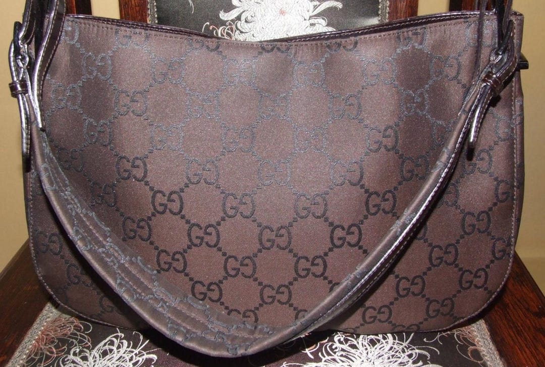 Authentic Gucci brown Logo book bag s-l400.jpg main image 3