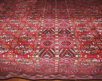 WANDDECORATIE DECORATIEF! Vintage, Pools bloementapijtontwerp, fluweel-chenille wandkleed, vloerkleed, tafelkleed, sprei, wanddecor