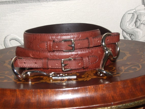 GUCCI Authentic Vintage Belt/ GUCCI Made in Italy,
