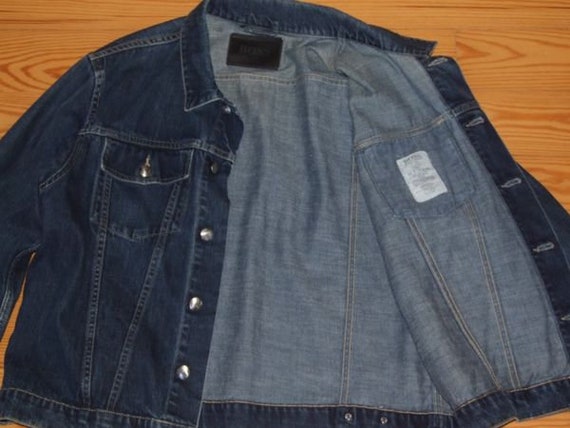 BOSS Jeans Jacket! HUGO BOSS Authentic Vintage Ma… - image 8