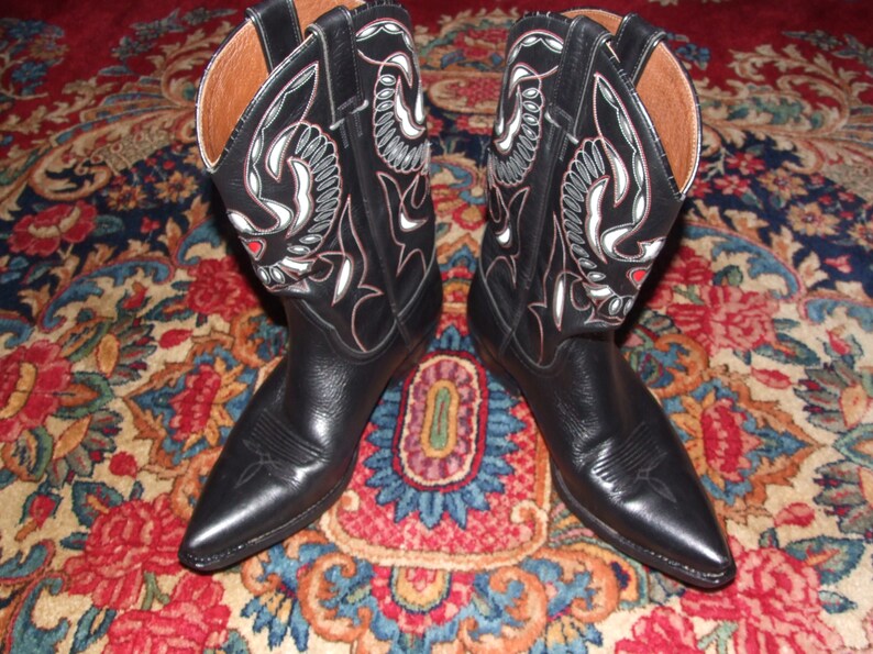 SUPER FASHIONABLE Cowboy Boots Vintage Sancho Boots Made in Spain