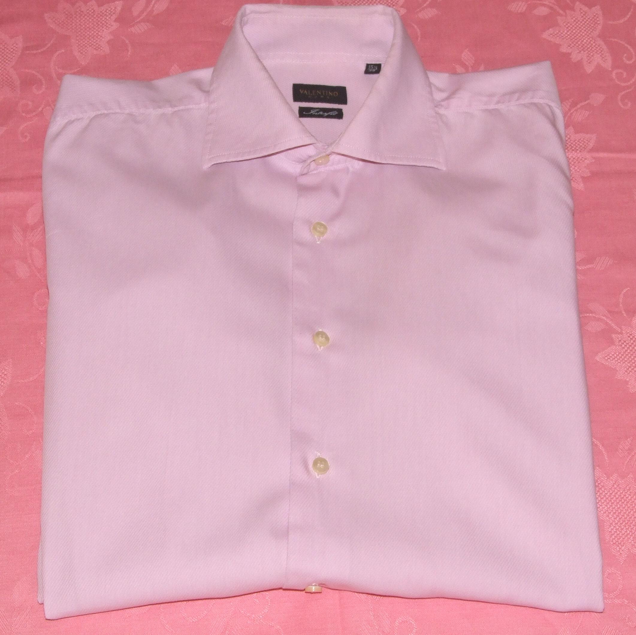 VALENTINO - ROMA Shirt! Interfit Authentic Vintage Light Pink